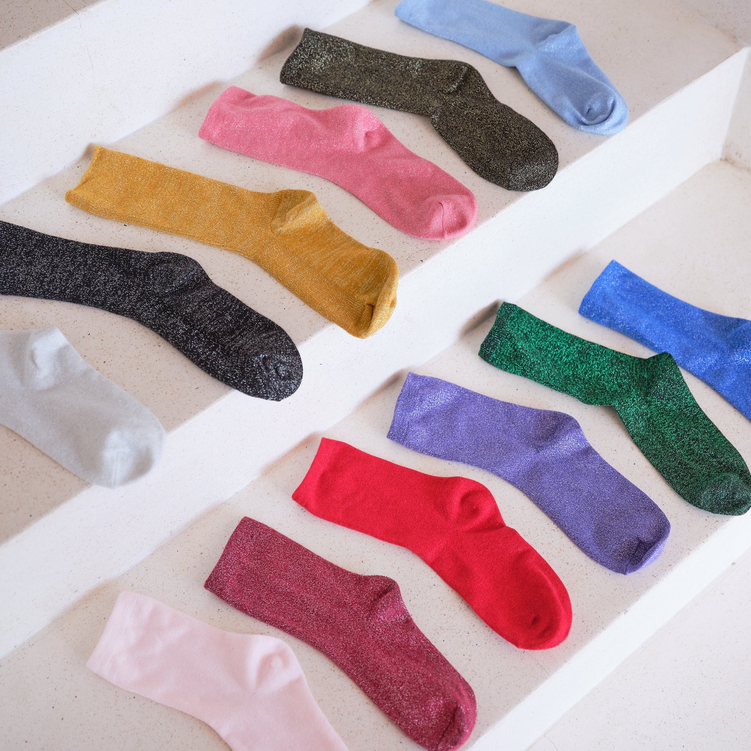 Chaussettes a paillettes femme sale