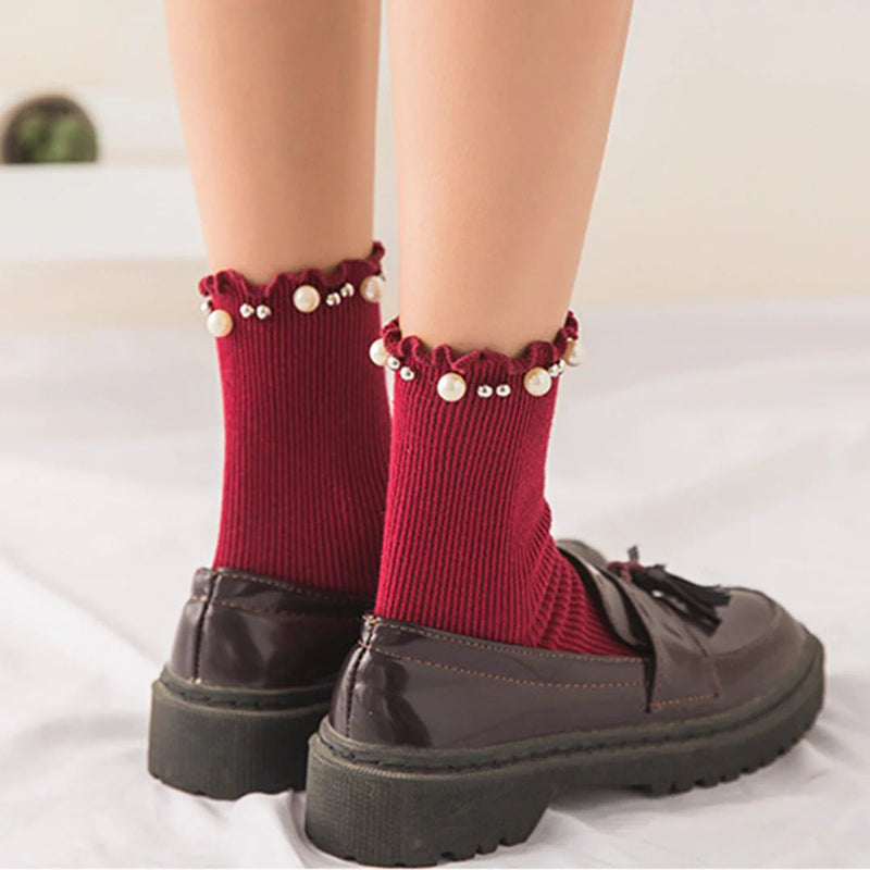 Chaussettes Strass et Perles - Lou Renard