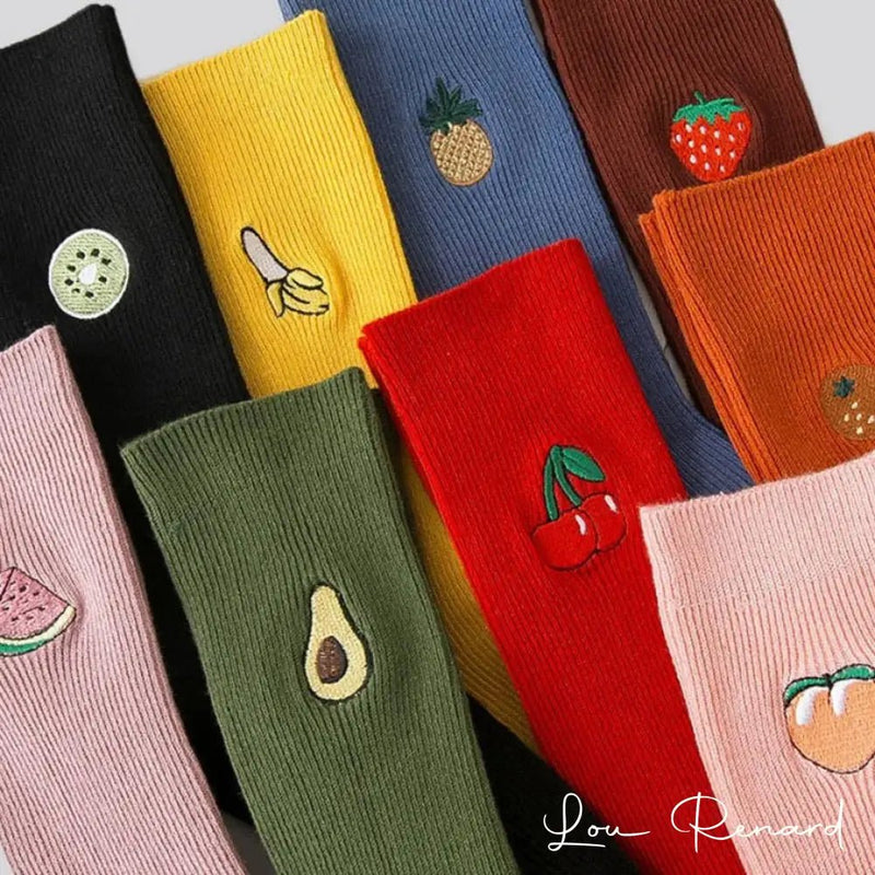 Chaussettes Unicolores - Lou Renard