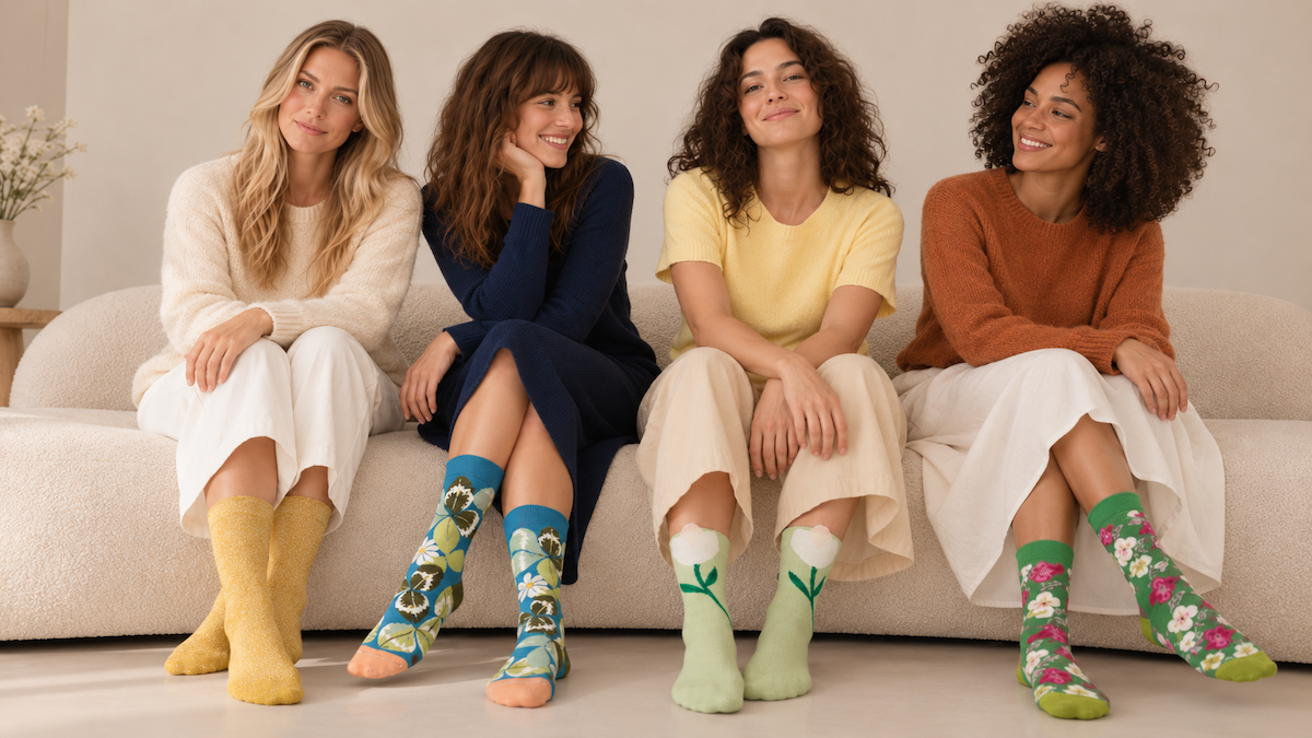 Les chaussettes fantaisie qui ont du caractère