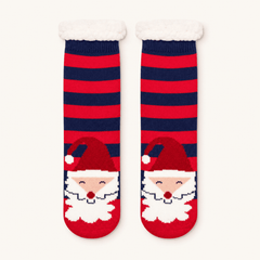 Red striped Santa Claus