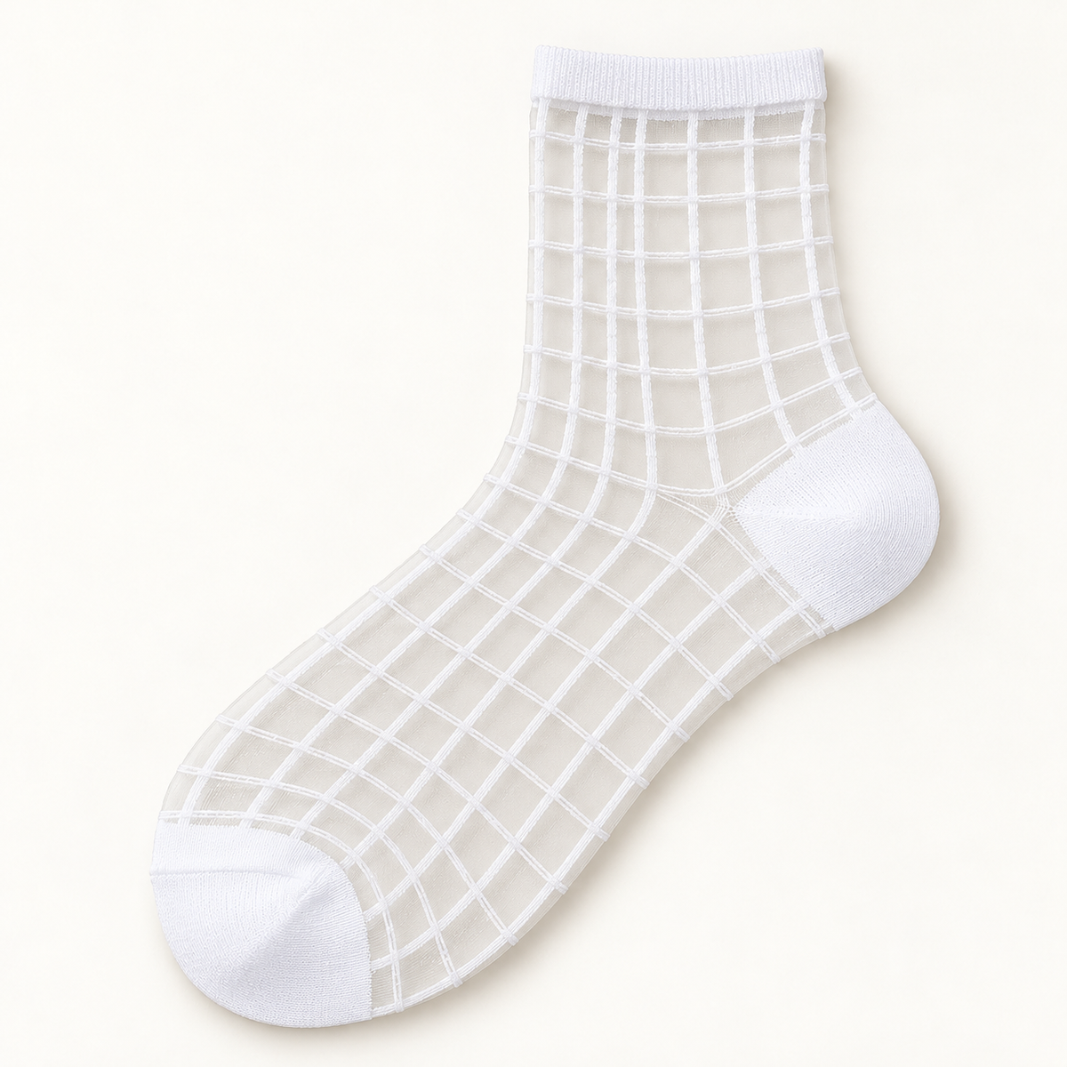 Chaussettes transparentes femme – La Séductrice Lou Renard